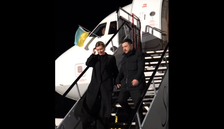 Zelenskyy arrived on official visit to Ireland