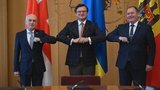 Україна, Грузія і Молдова консолідують зусилля для успішної євроінтеграції, - Кулеба. ФОТОрепортаж