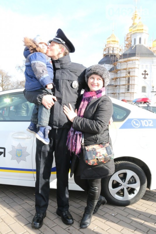 чернигов полиция присяга патрульная патрульные