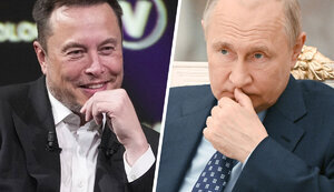 маск,путин