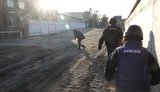 Российская ДРГ обстреляла британских журналистов из Sky News. ВИДЕО