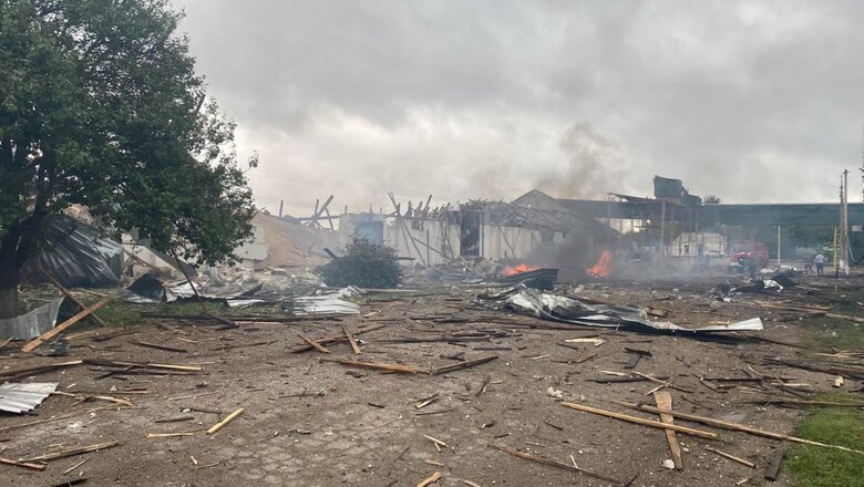 Наслідки ворожого ракетного удару по Вознесенську 01