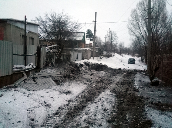 обстрел авдеевка