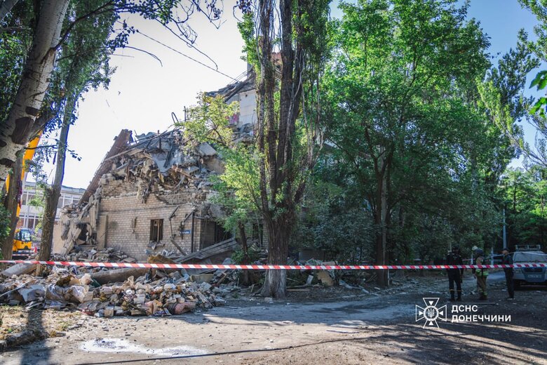 будинок у Краматорську після обстрілу