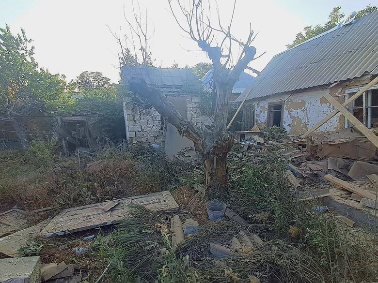 Consequences of the shelling of the Nikopol region