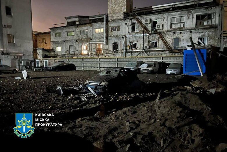 наслідки удару по Києву 12 лютого 2025 року