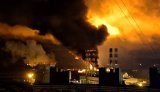Атака БпЛА на Санкт-Петербург: палає нафтовий термінал, у місті частковий блекаут, є влучання у міст. ВІДЕО+ФОТО