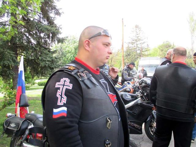 Ukrainians, Bulgarians protest against Russias Night Wolves bikers in Sofia 03 Ukrainians, Bulgarians protest against Russias Night Wolves bikers in Sofia 03
