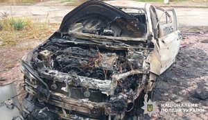 удар по авто в Запорожье