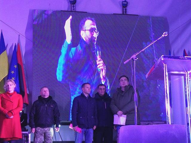 Саакашвили анонсировал на 12 ноября марш в поддержку законов об антикоррупционном суде 04