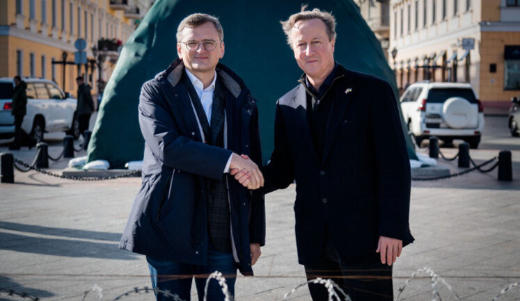 Kuleba and Cameron discussed Formula for Peace and arms supplies to Ukraine