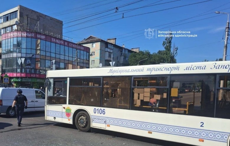 Громадський транспорт під ударом у Запоріжжі