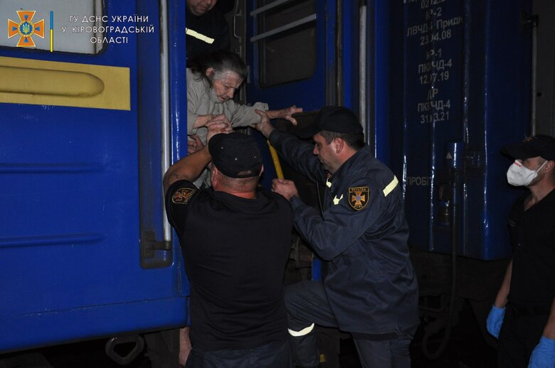 На Кировоградщину прибыл очередной эвакуационный поезд с Донетчины 01