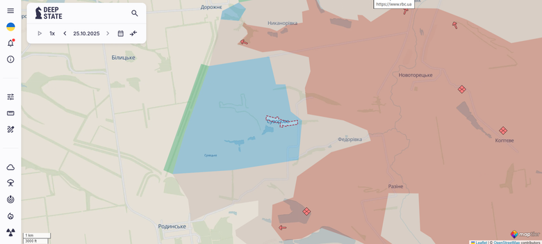 Zatyshok map