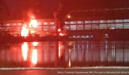 атака на ДРЕС під Москвою