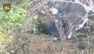 Російський військовий поранився реактивним струменем під час пострілу з РПГ на Лиманському напрямку. ВIДЕО