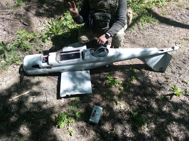 Збито черговий російський безпілотник Орлан-10 04