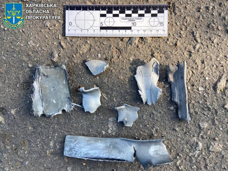 Shelling of a kiosk in Staryi Saltiv on 8 June