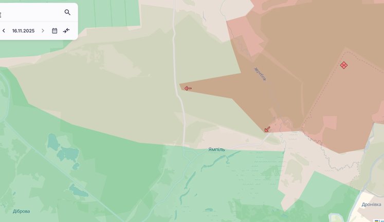 Війська РФ просунулися поблизу Ямполя, Новомаркового, Рівнопілля та Новоуспенівського, - DeepState. КАРТИ