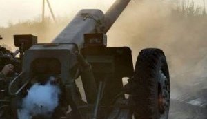 бой артиллерия