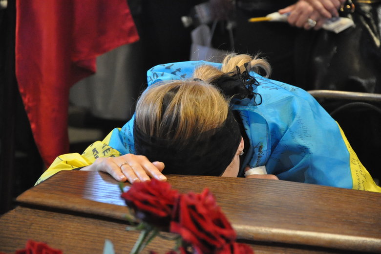 З журналістом та військовослужбовцем Олександром Маховим попрощалися в Києві 06 З журналістом та військовослужбовцем Олександром Маховим попрощалися в Києві 06