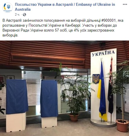 Голосование на досрочных парламентских выборах завершилось в Австралии 01