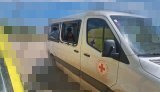 Kherson region: a Russian drone attacked a Red Cross vehicle, a volunteer was injured