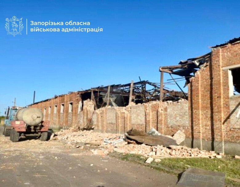 обстріл запоріжжя