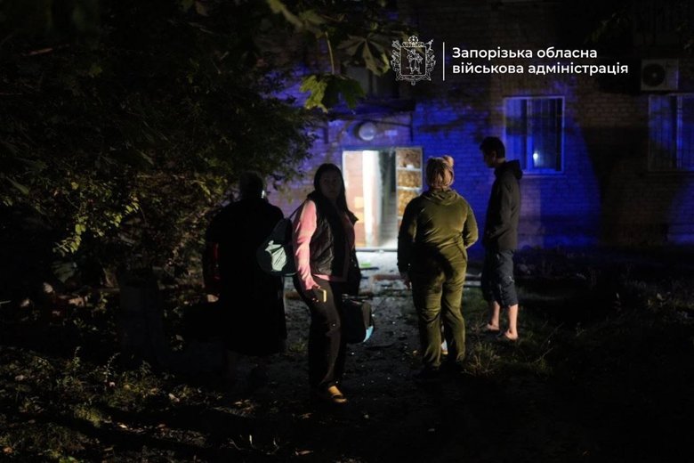 Обстріли Запоріжжя зранку 10 довтня