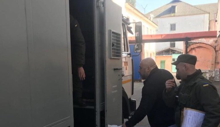 Крысина этапируют из СИЗО в исправительную колонию в Донецкой области, - Сарган. ФОТО