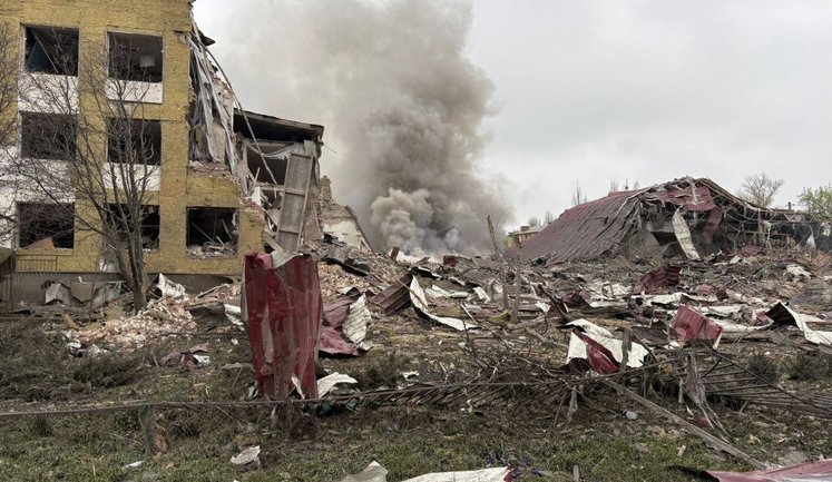 Масовані обстріли Донеччини: під ударом Краматорський і Бахмутський райони. ФОТО