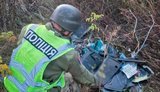 Уламки дрона впали біля навчального закладу: у Солом’янському районі знешкодили нездетоновану вибухівку. ФОТО