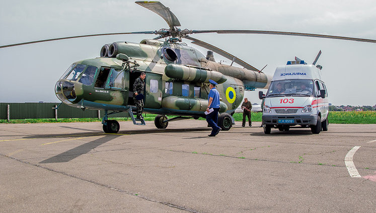 Five wounded fighters evacuated to Dnipro City, one in grave condition, - adviser to Dnipropetrovsk governor Huba