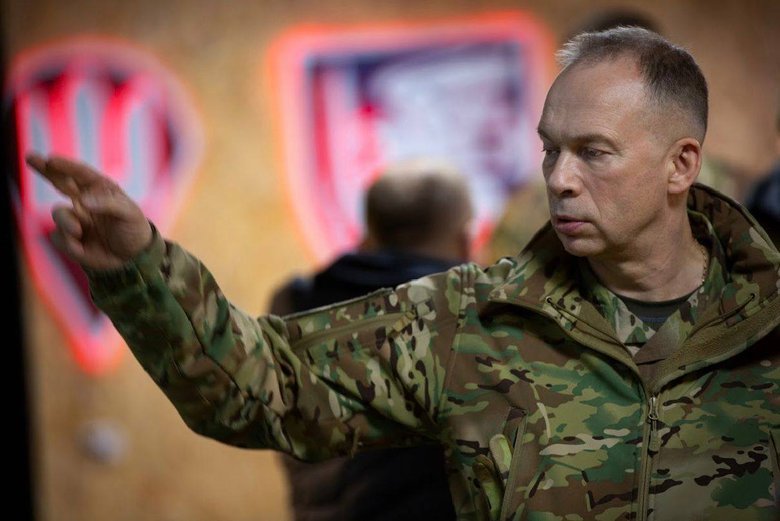 Сырский в Донецкой области