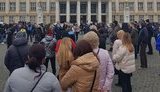 Предприниматели в Ужгороде вышли на протест против "выборочного карантина". ФОТОрепортаж