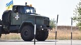 В зоне ООС впервые прошли соревнования военных водителей. ВИДЕО