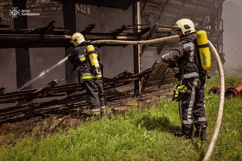 пожежі на білоцерківській тец