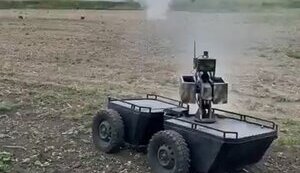 Бойцы 63-й ОМБр объявили сбор денег на наземный дрон, оснащенный пулеметом. ВИДЕО