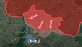 Russian offensive on Lyptsy
