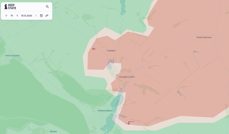 Ворог просунувсяна Донеччині