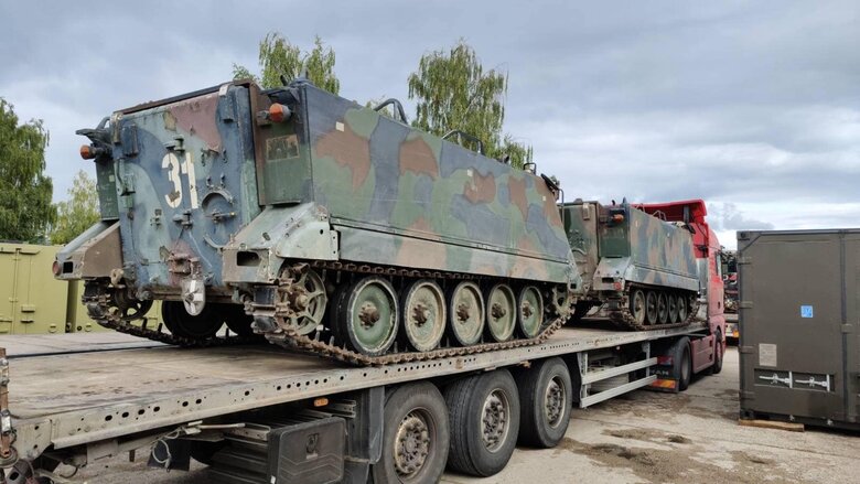 Литовські БТР M113 прямують до України, - Міноборони 01