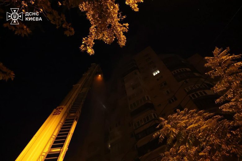 Київ після обстрілу