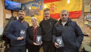 Зустріч із письменником і воїном Павло Дерев’янко, автором трилогії Легенди Сірого Ордена та хорунжим 12-ї бригади Азов НГУ