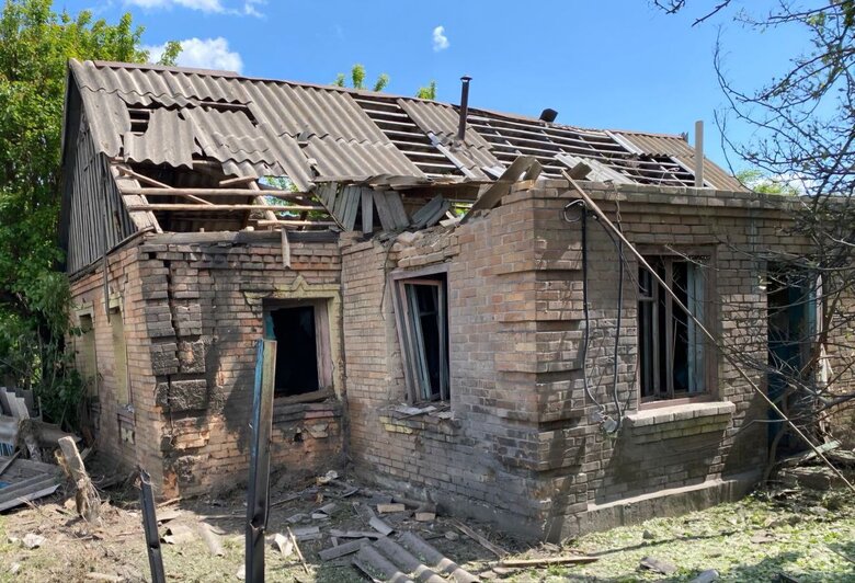 Наслідки ударів РФ по Нікопольщині 3 травня