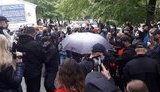Черкаські підприємці протестували під стінами управління поліції. ФОТО