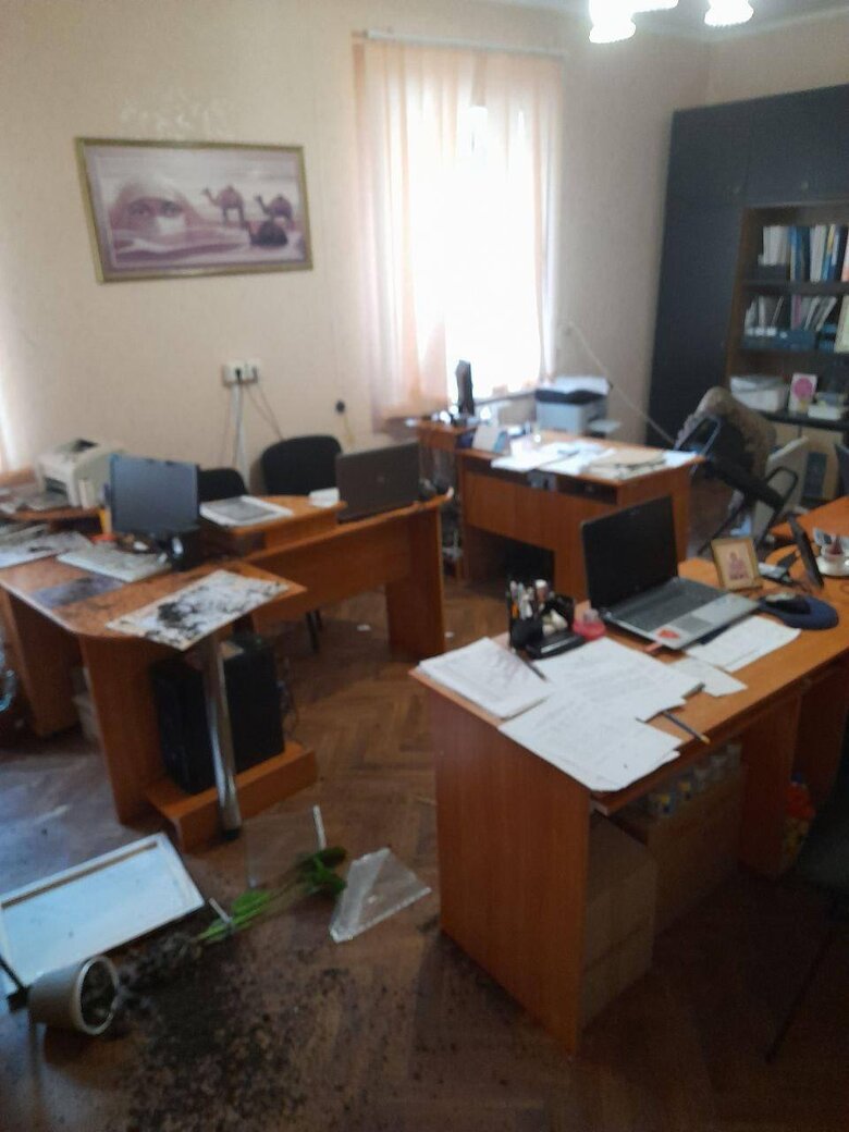 Consequences of rocket attack on Ochakiv, Mykolaiv region 10