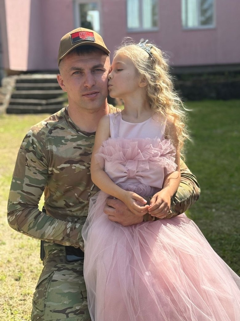 Володимир Луцик з донькою