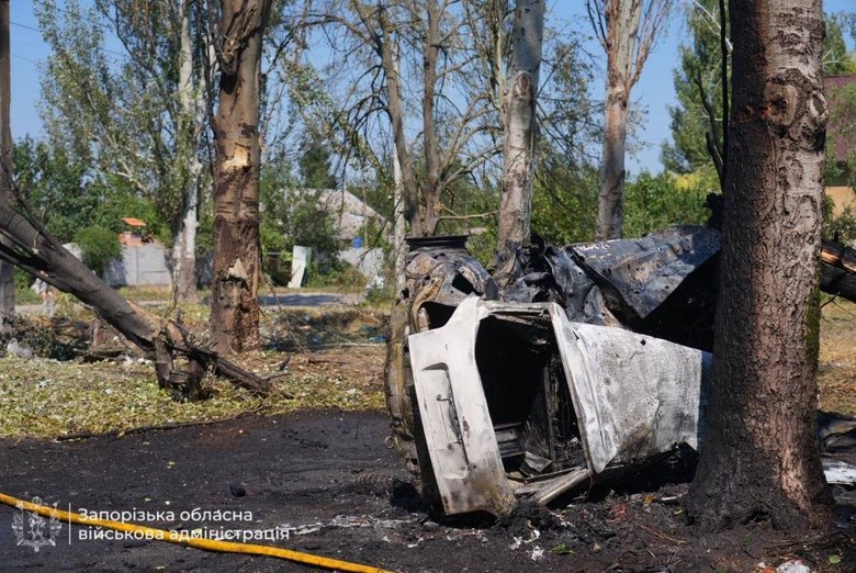 Обстріл Запоріжжя
