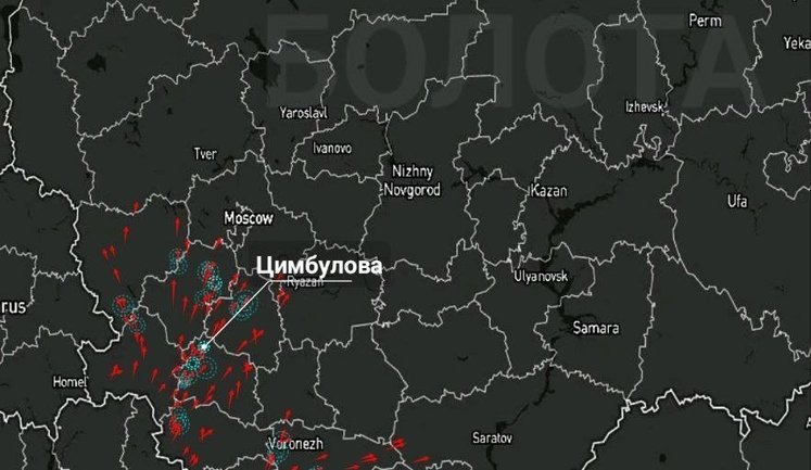 ЗСУ атакували дронопорт "Цимбулова" та Калузьку область РФ: зафіксовано пожежі. ФОТО