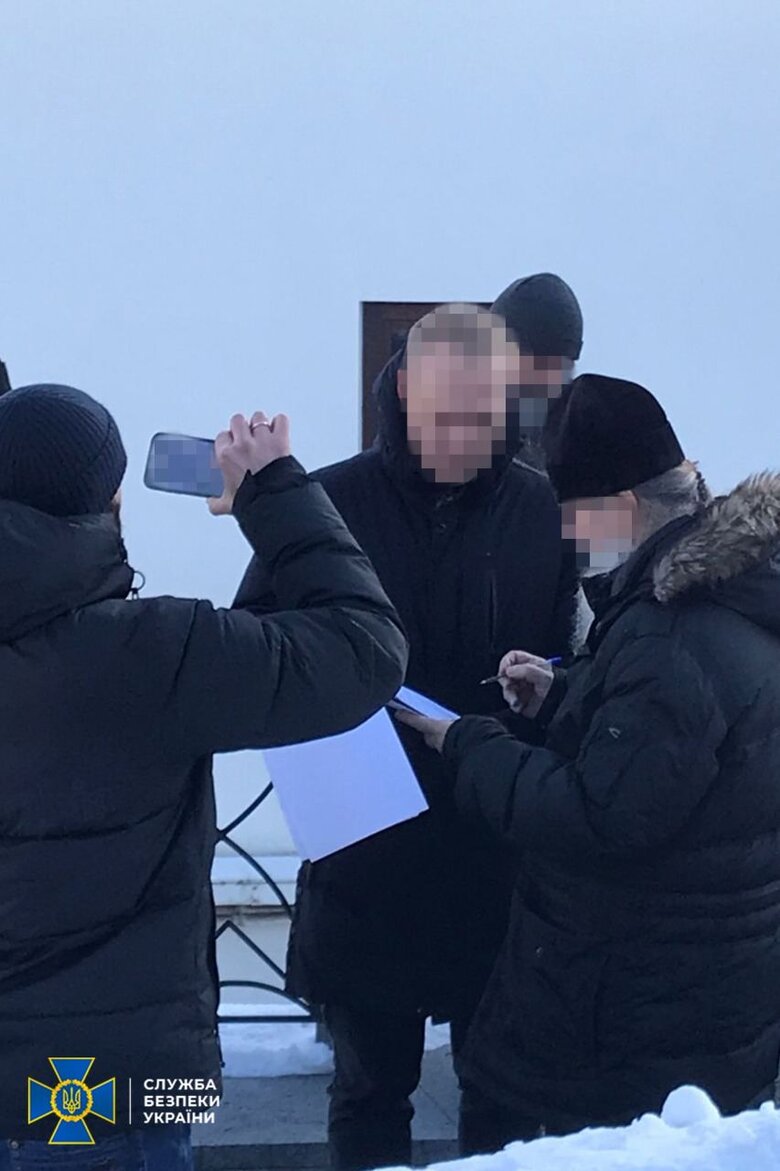 Priest of Kyiv-Pechersk Lavra, at whose service pro-Russian songs were sung, was informed of suspicion, - SSU 04